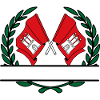 Flags Hamburg laurel wreath banner