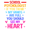 School psychologist, psychologist, psychotherapist