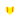 Softball-Spieler Softball