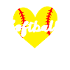 Softball Herz
