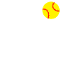 Softball Softball-Spieler