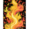 Fire and flames