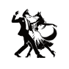 Dancing Tango Foxes Design