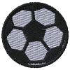 Fußball bestickt