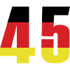 Maillot 45 Numéro Allemagne
