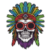 Apache Skull Indian