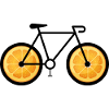 Bicycle Orange