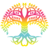 Tree of Life T-Shirt Gradient Coloring