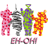 Teletubbies Eh-Oh! Cool Design With Funky Patterns