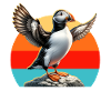 Puffin Motif