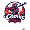 Kosmische Ninja Baseball-Crew