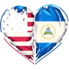 Nicaraguan Flag Country Nationality USA