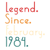 Legend Since February 1984