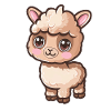 Motif d’alpaga mignon pour vous