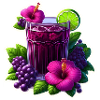Lila Hibiskustee