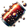 Bottle of soft drink