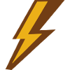 farbiger Blitz
