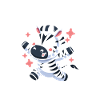 Zebra Funny Please Shut Up