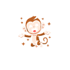 Monkey Funny Fucked Up Day