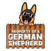 Berger Allemand PROPRIÉTÉ D’UN ALLEMAND