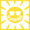 Soleil été et lunettes