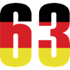 63 Number Germany Jersey