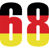 Maillot 68 Numéro Allemagne