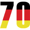 Maillot 70 Numéro Allemagne