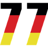 77 Number Germany Jersey