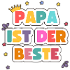 Papa ist der Beste!