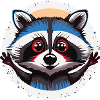 Pedro raccoon Waschbaer Waschbär