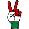Hungary Flag Peace Symbol