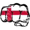 England flag fist used