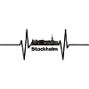 Heartbeat with Skyline Stockholm