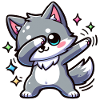 Cute little wolf