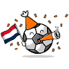 Holland football fan