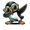 Dabbing Puffin Papageientaucher