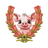 Pig Lucky Charm Birthday Gift