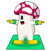 Mushroom Yoga Fitness Gymnastics