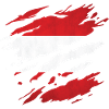 Austria - National flag, scratches, cracks