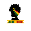 Juneteenth. Freedom Day. Black Version.