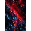 Makro Chaos Rot