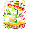 Cinco de Mayo Kaktus