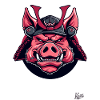 Shogun Samurai Pig