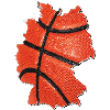 Germany Map Frames Real Basketball