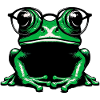 Frog with Glasses