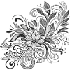 Floral Harmony Blumenmuster