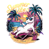 Summer vibes Einhorn
