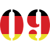 9 Numéro Jersey Allemagne