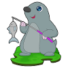 Mole Angler Fish Fishing